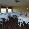 Linen rentals are included in banquet room rental packages.  You have the capability to choose from a variety of colors!
